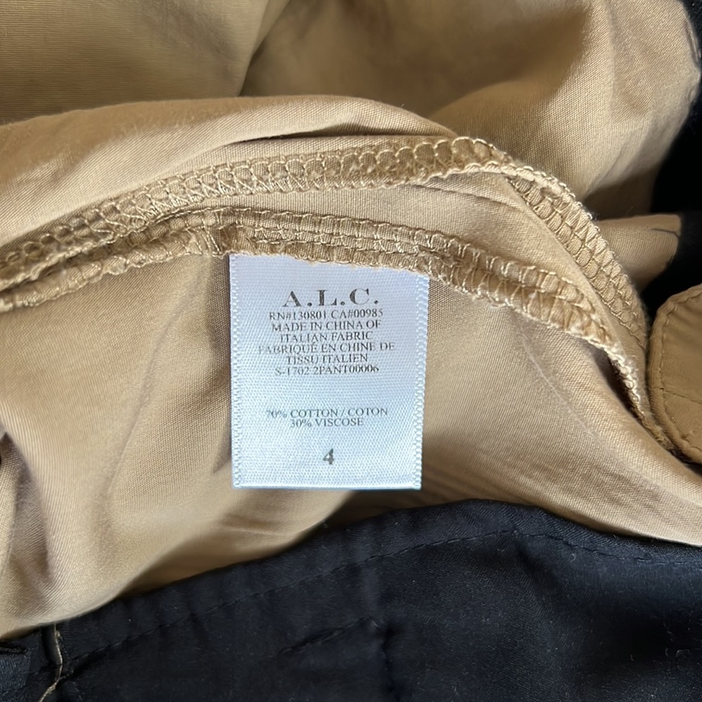 A.L.C Cropped Cotton Pant - Picture 6 of 7